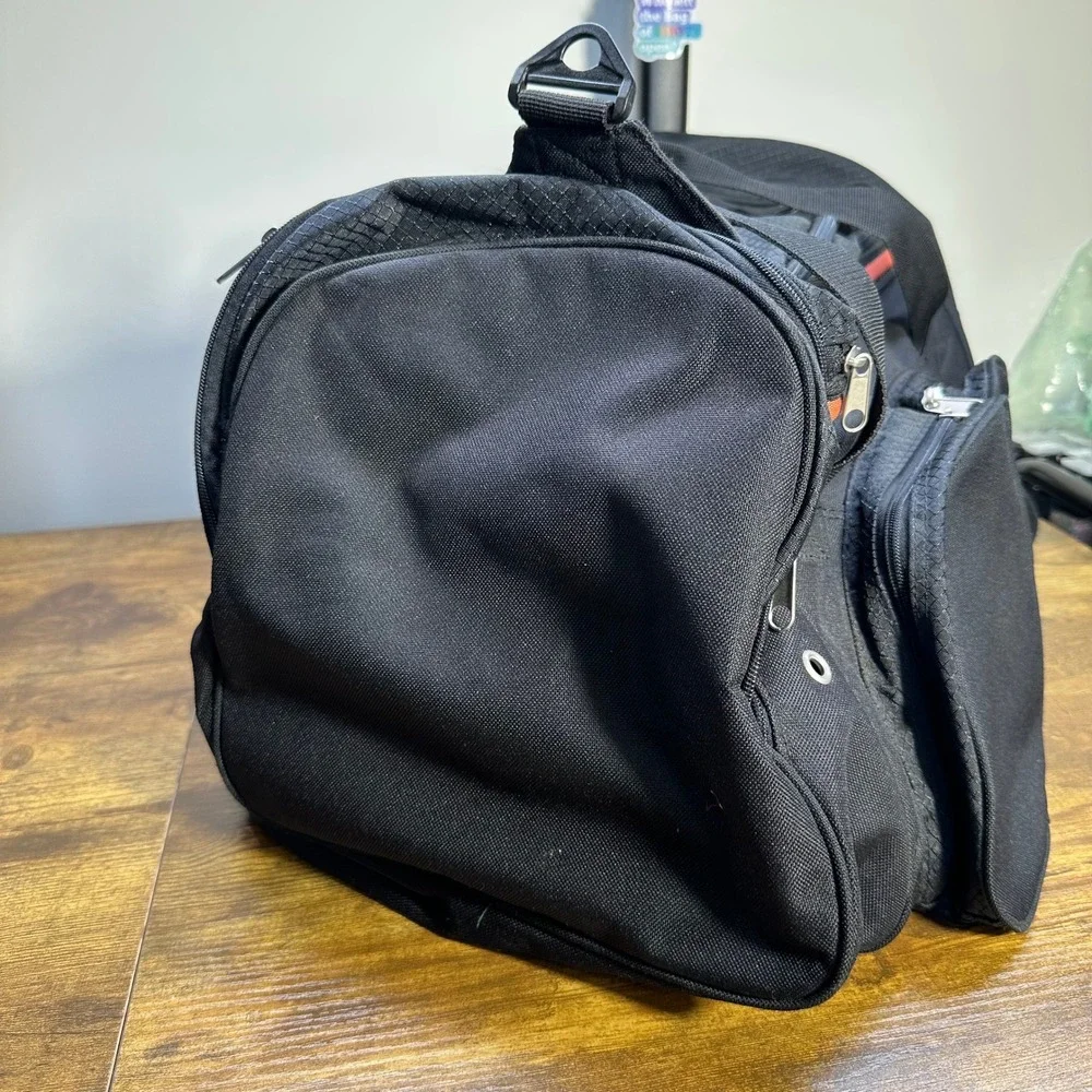 Callaway Golf OGIO Black Duffel Bag Travel‎ Gym Carry On Ripstop Multi-Pocket